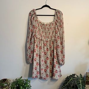 Floral Arula mini dress